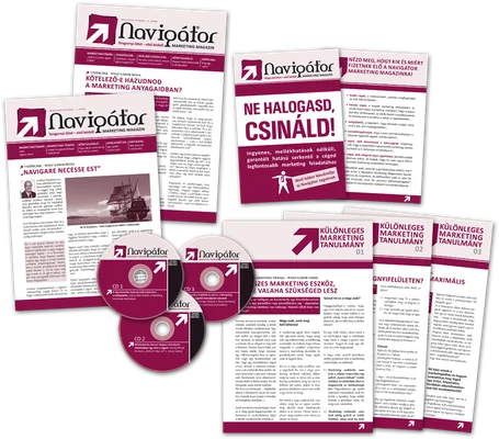 Marketing Navigátor magazinok és CD-k
